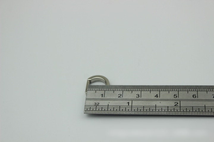 D-Rings Shackle Horseshoe Buckle Purse Strap Connector Metal Adjuster 3/8" 10mm Belt Webbing Purse Hardware Wholesale Bulk