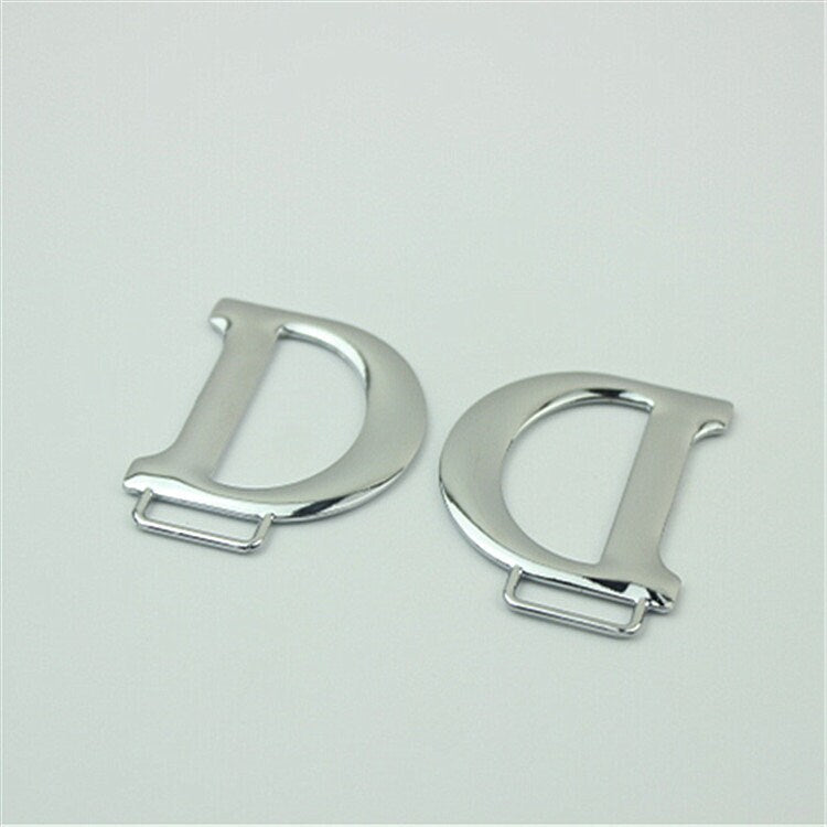 Metal Purse Label 1 7/8" 48mm Charm Tag Decoration Supply Heavy Duty Handbag Bag Making Replacement Hardware Wholesale Bulk