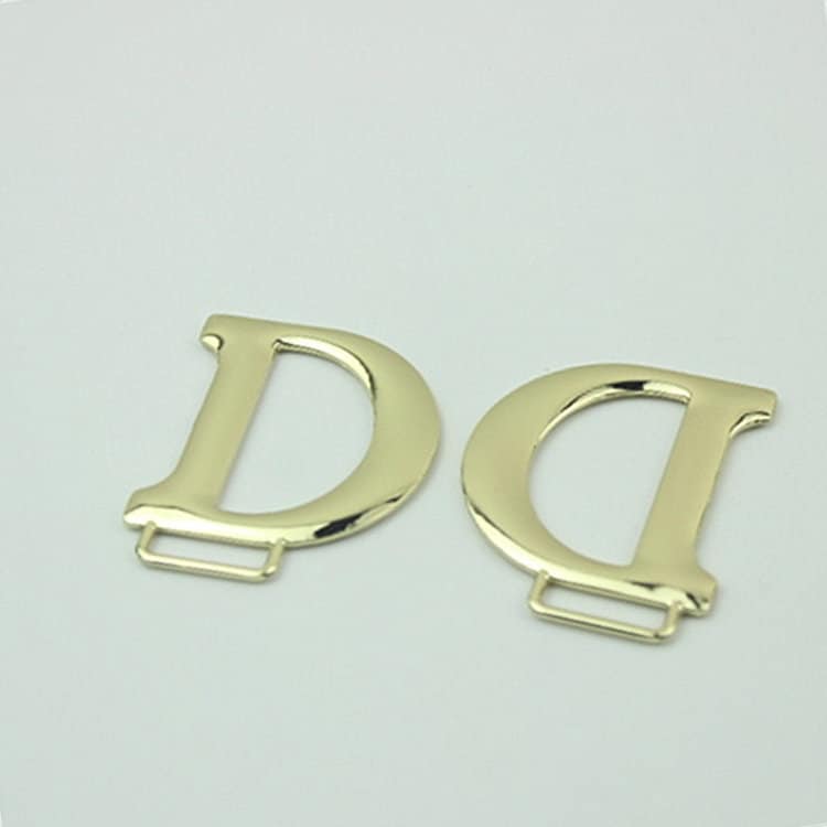 Metal Purse Label 1 7/8" 48mm Charm Tag Decoration Supply Heavy Duty Handbag Bag Making Replacement Hardware Wholesale Bulk