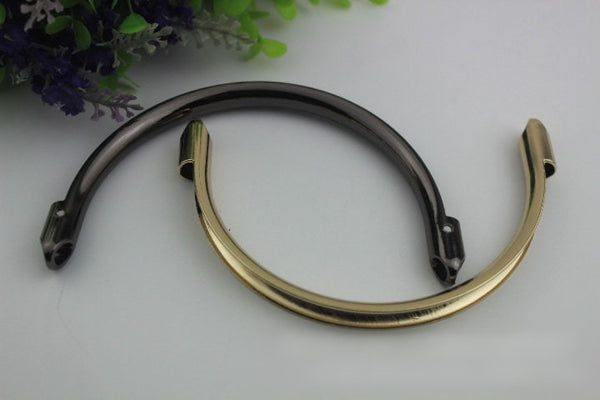 Ring Strap Handles Connector 4 3/4" 120mm Lock Buckle Gold Gunmetal Black Hardware Leather Purse Bag Handbag Clutch Backpack Diy Supplies