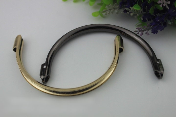 Ring Strap Handles Connector 4 3/4" 120mm Lock Buckle Gold Gunmetal Black Hardware Leather Purse Bag Handbag Clutch Backpack Diy Supplies