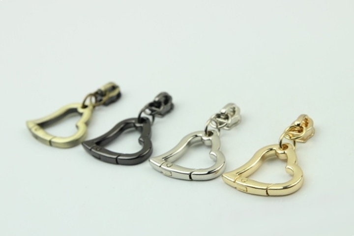 Zipper Pull #5 2" 50mm Zipper Head Pull-Tab Replacement Heavy Duty Handbag Bag Making Hardware Wholesale Bulk