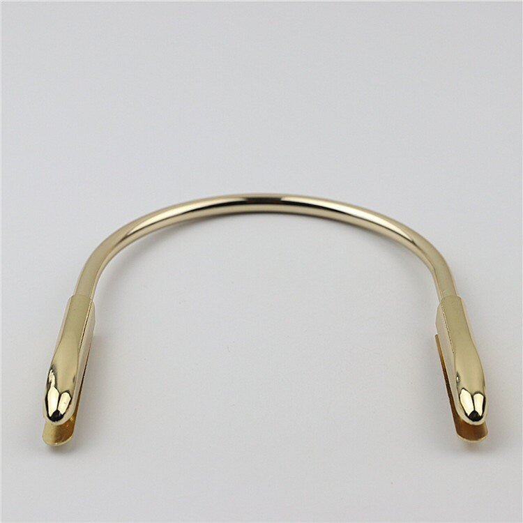 Arc Strap Handles Connector 4" 100mm Lock Buckle Gold Hardware Leather Purse Bag Handbag Clutch Backpack Diy Supplies