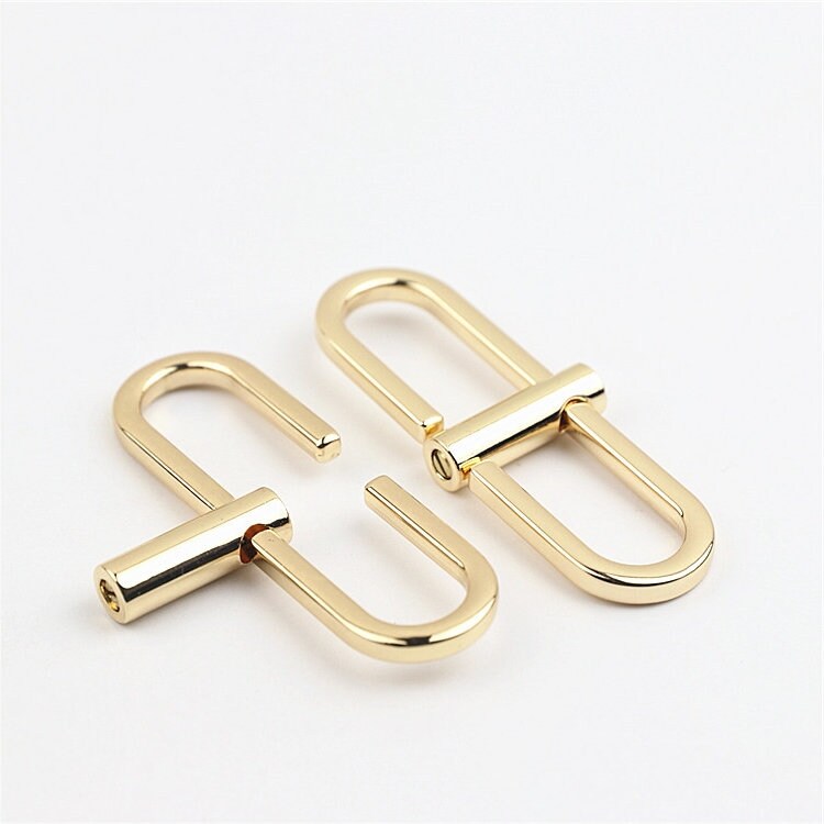 Screw Fixing Hook 61mm 2 3/8" Alloy Metal Spring Trigger Lobster Clasp Clip Purse Bag Handbag Strap Handle Rings DIY Wholesale