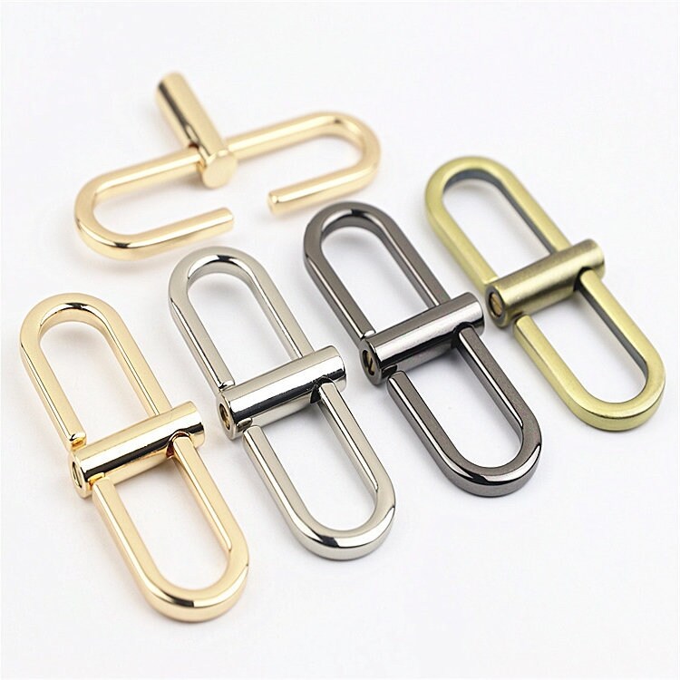 Screw Fixing Hook 61mm 2 3/8" Alloy Metal Spring Trigger Lobster Clasp Clip Purse Bag Handbag Strap Handle Rings DIY Wholesale