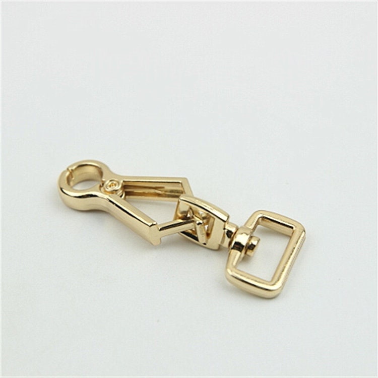 Swivel Lever Snap Hook 5/8" 16mm Metal Spring Push Gate Purse Clip Clasp Heavy Duty Handbag Bag Making Replacement Hardware