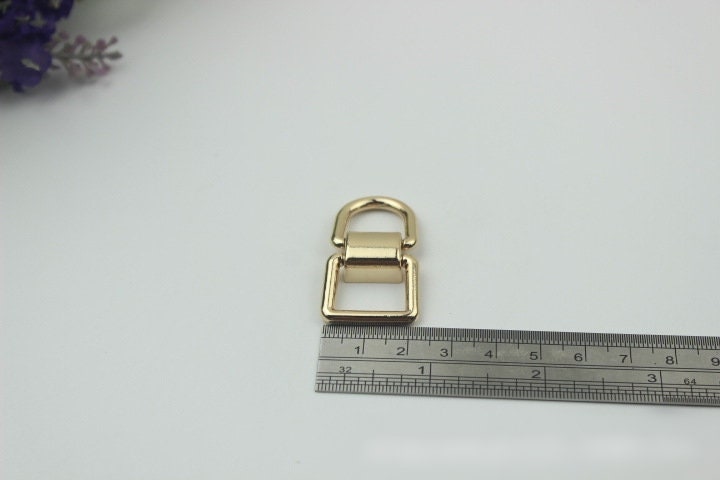 Strap Handles Connector 5/8 Inch 15mm Lock Buckle Gold Hardware Leather Purse Bag Handbag Clutch Backpack Diy Supplies