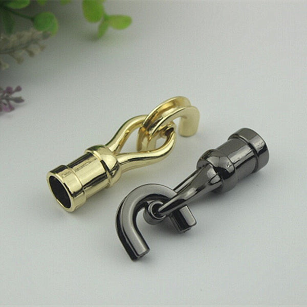 Strap Handles Connector 2 1/4 Inch 58mm Lock Buckle Gold Hardware Leather Purse Bag Handbag Clutch Backpack Diy Supplies