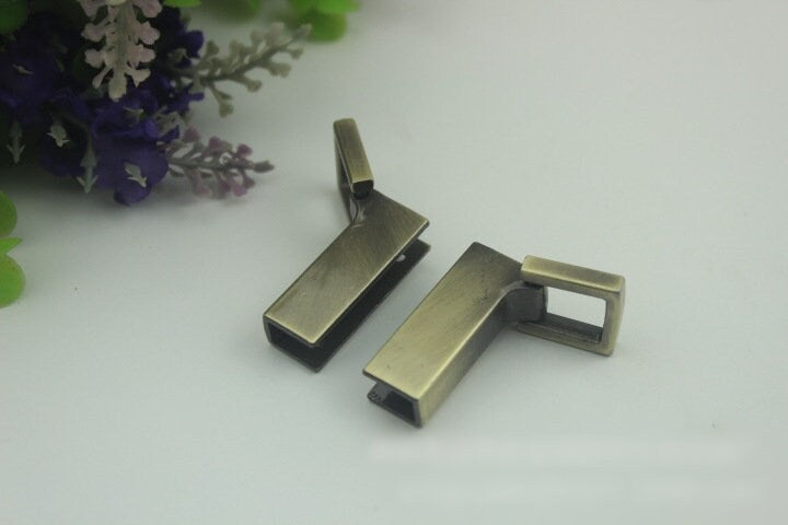 Strap Handles Connector 1/2 Inch 12mm Lock Buckle Gold Hardware Leather Purse Bag Handbag Clutch Backpack Diy Supplies