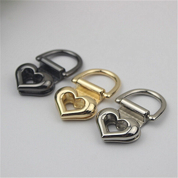 Strap Handles Connector 3/4 Inch 20mm Lock Buckle Gold Hardware Leather Purse Bag Handbag Clutch Backpack Diy Supplies