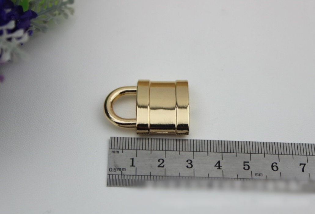 Padlock and Key 1 1 1/8 1 3/4" 25 30 45mm Jewelry Box Lock Small Luggage Padlock Heavy Duty Purse Handbag Bag Furniture Making Hardware Bulk