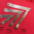 Iron Oriental Mini Box Hinges - Antique Bronze Finish for Cabinets - Ant.Bronze 98mm / 1pc