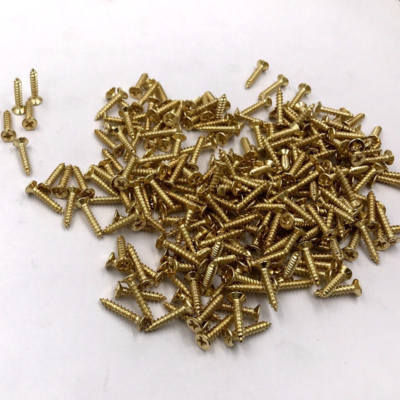 Iron Round Mini Box Hinges - Antique Bronze Finish for Wardrobes - 2x8mm Ant. Brass / 5Packs
