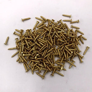 Iron Round Mini Box Hinges - Antique Bronze Finish for Wardrobes - 2x8mm Ant. Brass / 10Packs